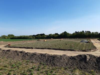 28 neue Baupl�tze und weiter mehr Bauinteressierte - das Baugebiet Sommerkamp wird erschlossen
und vermarktet