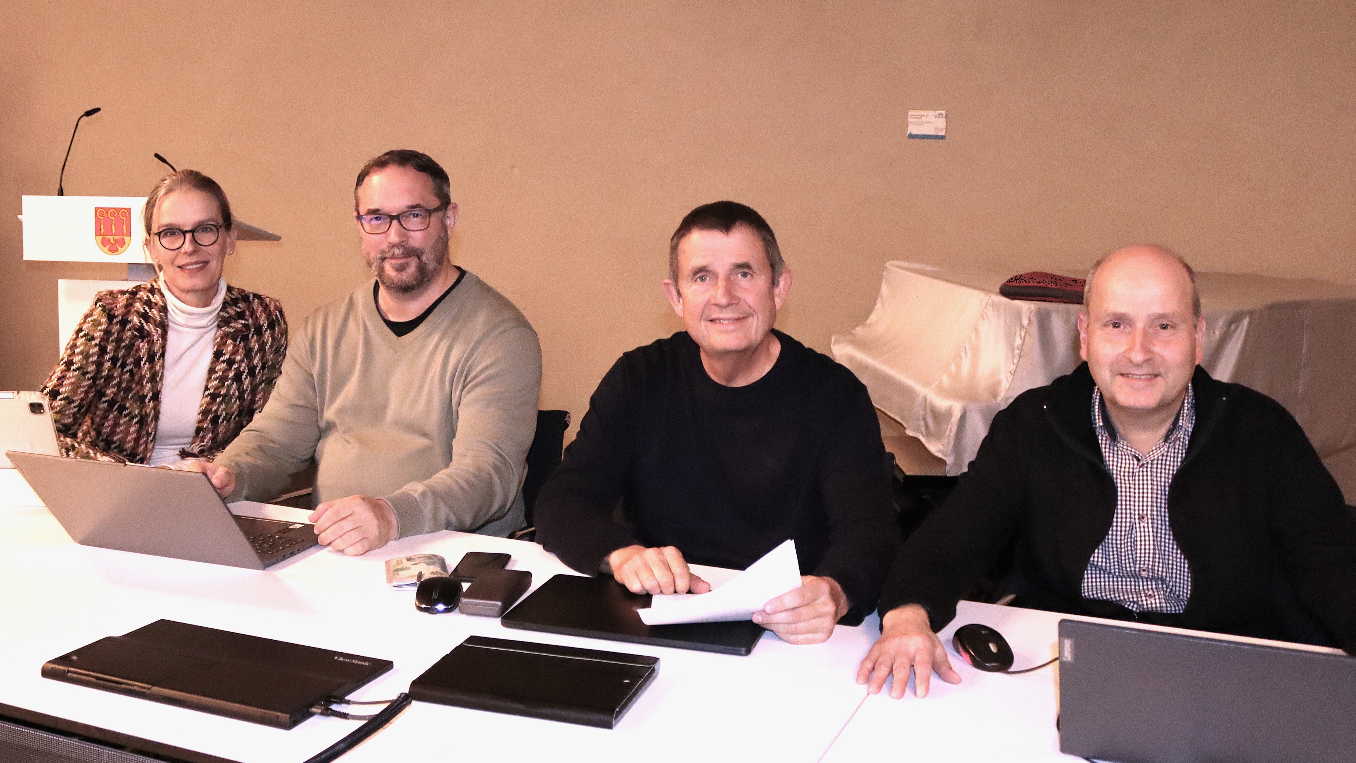 Der CDU Fraktionsvorstand Wadersloh:
von links: Dr. Ulrike Keitlinghaus, Thomas Lorig, Rudi Luster-Haggeney und Klaus Grothues